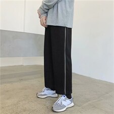 春季新款潮牌帅气直筒卫裤男潮ins运动裤港风宽松休闲裤子k73-p30,男装休闲裤,星座1008-1