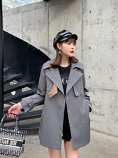 风衣6070，女装风衣，雅洛菲(6F)