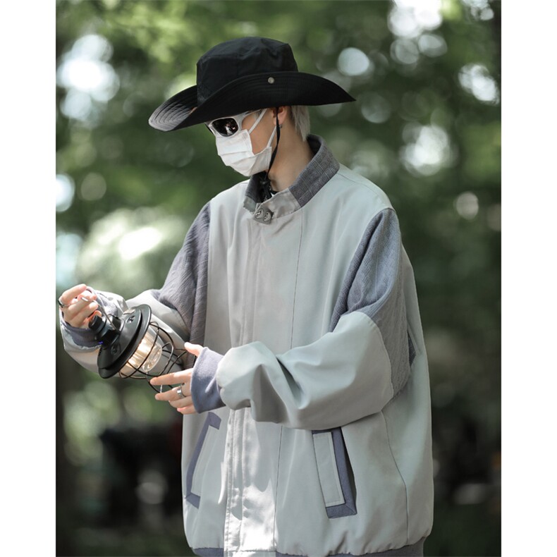 抖音直播！垫肩阿尔法飞行员夹克男CP35-70,男装夹克,电商B371