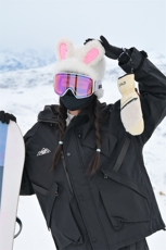 2025春季户外防水多口袋滑雪服男女同款加厚保暖时尚外套M78-P155，男装棉衣，电商A001-1