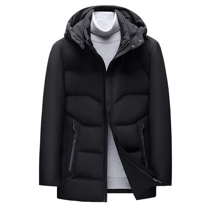冬季厚款立领保暖羽绒服男士时尚连帽休闲冬装外套AJY63-P260,男装羽绒服,电商B212（原钱塘6029）
