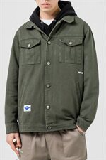 2019冬季新款日系大码男潮流牛仔加绒加厚外套棉衣J9621-P95，男装棉衣，电商A001