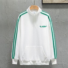 新款POLO衫灰墙挂拍华夫格休闲套头上衣PL3325-P40控58，男装卫衣，星座717