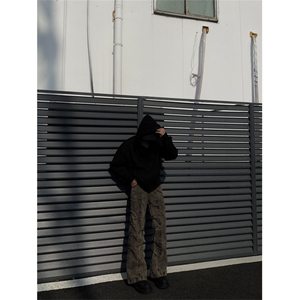 2024/褶皱微喇叭直筒拖地cleanfit牛仔裤1005-3-SGN0022-P65控88图片