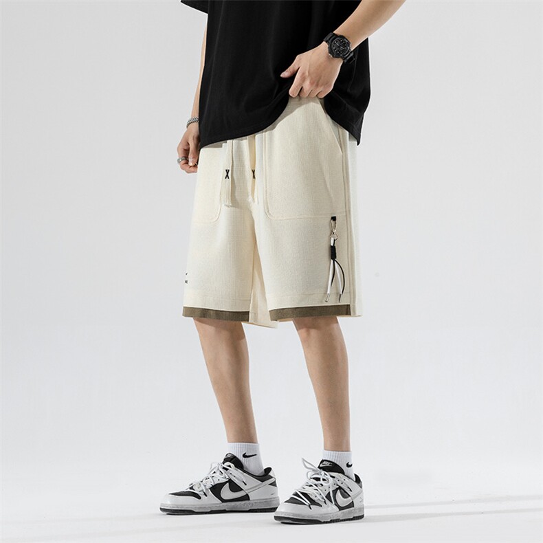 K2321-P45L-9XL夏季新款大码亚麻休闲短裤五分裤,男装牛仔裤,星座109