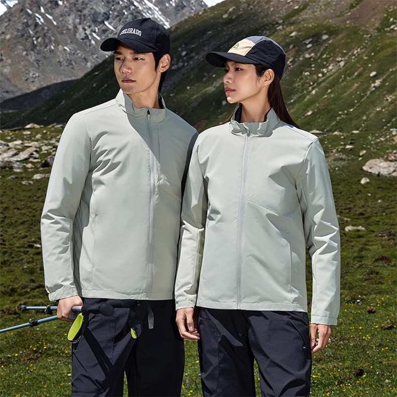 2025秋冬百搭时尚狼爪同款夹克单冲锋衣，女装短外套，衫都服饰