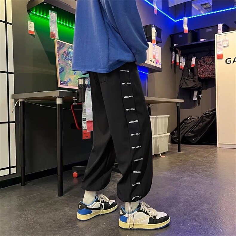 男春季潮流时尚休闲冰丝长裤K8013P31,男装休闲裤,星座1116-2