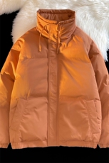 毛毯风棉服2024冬季加厚棉衣大码保暖棉袄外套男A436-707-P100，男装棉衣，电商A436