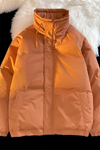 毛毯风棉服2024冬季加厚棉衣大码保暖棉袄外套男 A436-707-P100图片