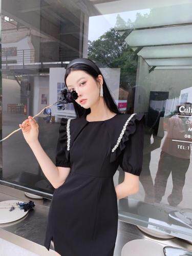 带钻连衣裙，女装连衣裙，DS-1