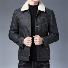21冬季新款时尚羽绒服休闲宽松翻领外套男士90%白鸭绒ZG3316-P235，男装羽绒服，电商B212（原钱塘6029）