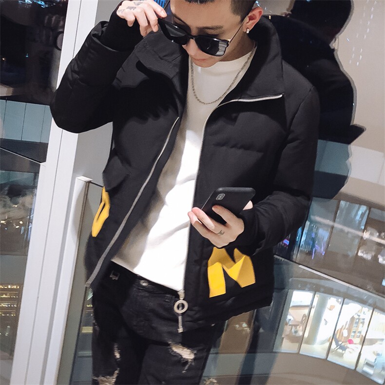 A313-M100-P145冬季外套男社会小伙男士棉衣棉袄加厚棉服短款,男装棉衣,电商A313
