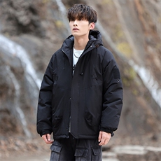冬季冲锋衣男加棉加厚棉服连帽棉袄子棉衣工装超A266-MY8013-P75，男装夹克，电商A266