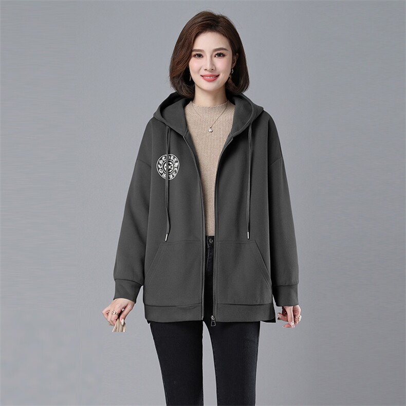 时尚新款女装加厚保暖棉服外套宽松显瘦加绒棉衣冬季必备单品,女装棉衣/棉服,秋牧寒烟