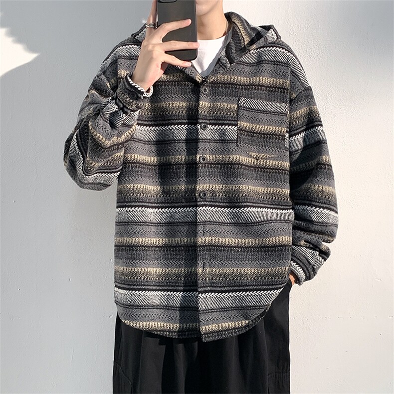 春秋季开衫美式小外套男女同款新款美式夹克XZ102B-1-J272P65,男装夹克,星座102B-1