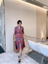 夏季新款 衬衣裙,其它,蘑菇扣