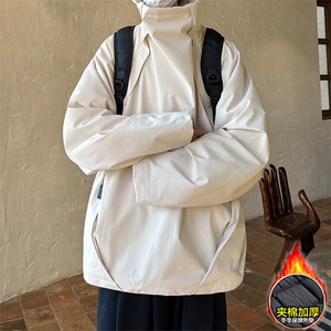 防风防水！棉衣男冬季防水冲锋衣男连帽棉服棉袄外套CP22JM-P100图片