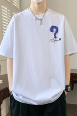 夏季男短袖t恤高品质多工艺发泡印大码T恤衫HF8390-P34，男装T恤，星座1206（原A206）