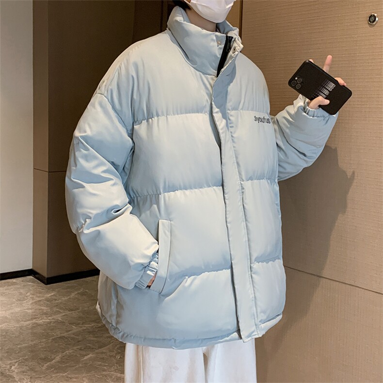 2023年高街连帽外套棉衣男冬季加厚冬装休闲面包棉服W2387-P75,男装棉衣,星座512-2