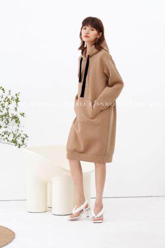 太空棉卫衣空气层，女装卫衣/绒衫，伊奈秀E∩ΛXU