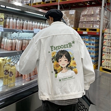 白色男款