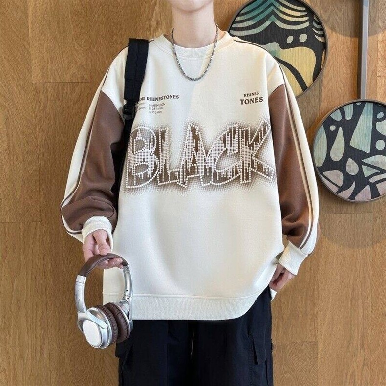 W25205-特P40港风学生青少年外套春秋时尚休闲卫衣男打底衫,男装卫衣,电商D310B