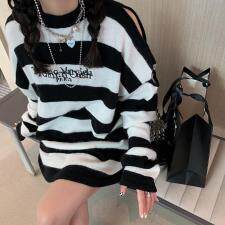 Mm6条纹毛衣，女装针织衫/毛衣，XTZ style