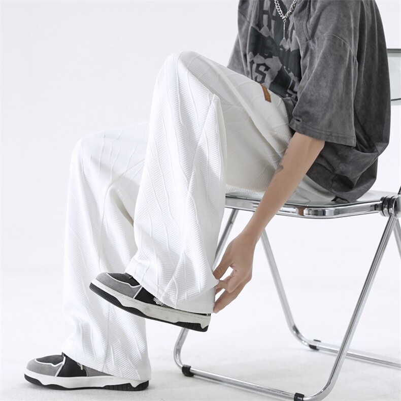 2025秋季新款肌理感宽松两用穿长裤A316-1-K1132P50控68图片