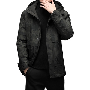 2023冬季新款中年男休闲羽绒服男爸爸冬装连帽外套TLM2806-P300图片