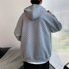 2024早秋装新款连帽卫衣男女大码百搭设计感长袖开衫外套Y41/P45，女装短外套，星座506