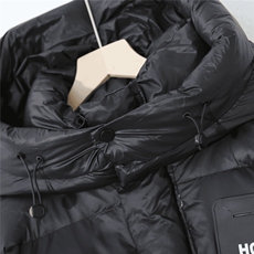 黑金标羽绒服外套时尚防风秋冬加绒加厚长款90白鹅绒TT215P258，男装羽绒服，星座1013-5