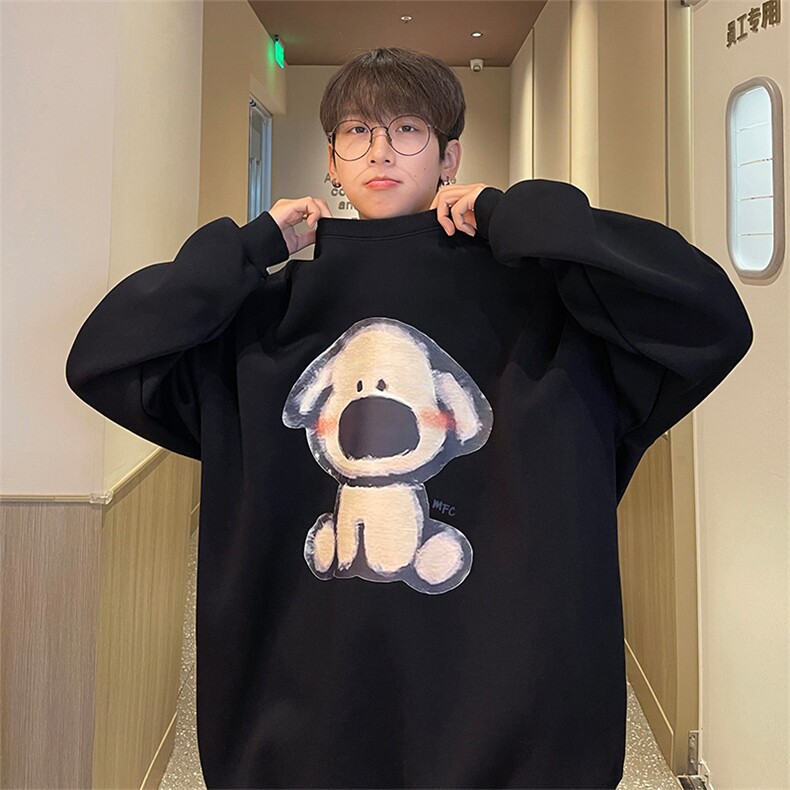 直播品质360克重磅美式卫衣H296特P28 同步供应棉H296HM特P38图片