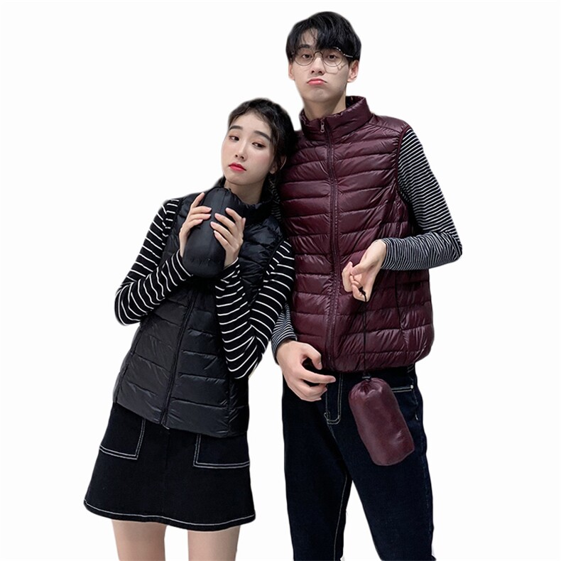 50绒达标轻薄羽绒服羽绒马甲情侣棉马甲外套万件大货5063-7001-P,男装羽绒服,星座304A-1