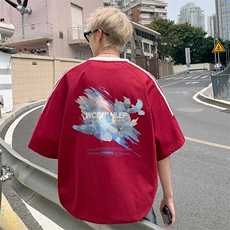 酒红色