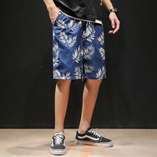 K396 蓝色棕榈叶
