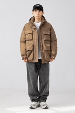 外27-2GANYOU日系立体多口袋加厚棉服MY03-P215，男装棉衣，新杭派外27-2