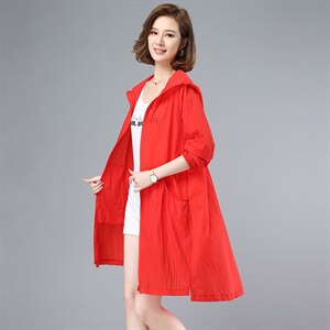 防晒衣女中长款2021年夏季新款韩版洋气薄款百搭长袖防晒服衫外套，女装短外套，伊满意