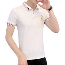2021夏季时尚韩版修身帅气半袖体t恤翻领短袖POLO衫YT20，男装Polo衫，星座509