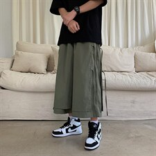秋季男女直筒阔腿七分裤ins宽松休闲短裤K488/P55控69，男装牛仔裤，星座608A