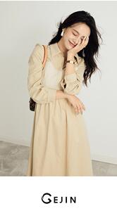 【现货】22秋季新品 拼接修身连衣裙，女装连衣裙，