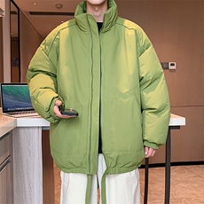 港风面包服男宽松防风防水加厚冲锋衣棉衣外套MY8822-P88，男装棉衣，星座1204-3