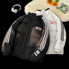 毛毯棉衣棉服小牛津覆膜面料冲锋棉袄面包服-1607A-P80【量大有差，男装棉衣，星座207