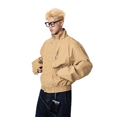春季美式复古飞行员夹克男女潮牌情侣休闲工装外套潮LW2222-P85，男装夹克，星座1008