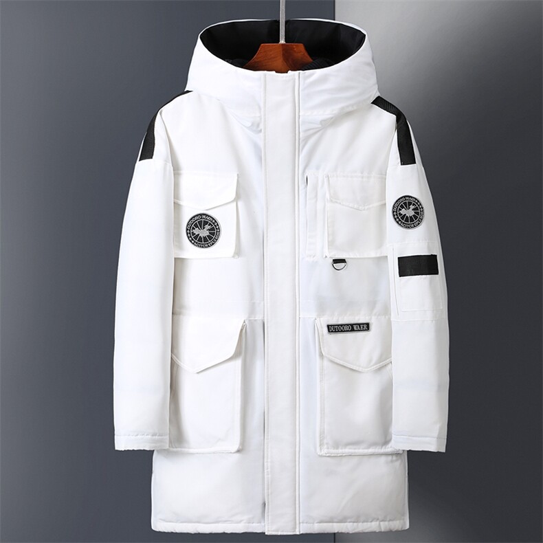 2020电商B247冬季新款韩版连帽加拿大大鹅男女同款潮流1899，男装羽绒服，电商B247