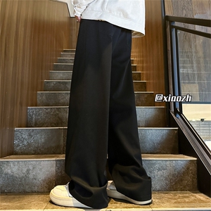 XZ616 秋冬重磅破缝口袋前置拼接复古休闲长裤 TY1144 P65控78图片