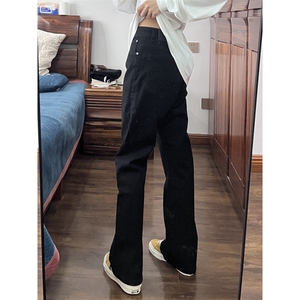 【网图有货】美式517弯刀牛仔裤男修身直筒微喇裤子KZ7028LL-P48图片