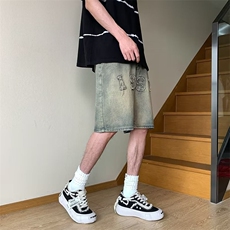 美式牛仔裤男春秋新款休闲直筒裤CK40P35，男装牛仔裤，星座1116-2
