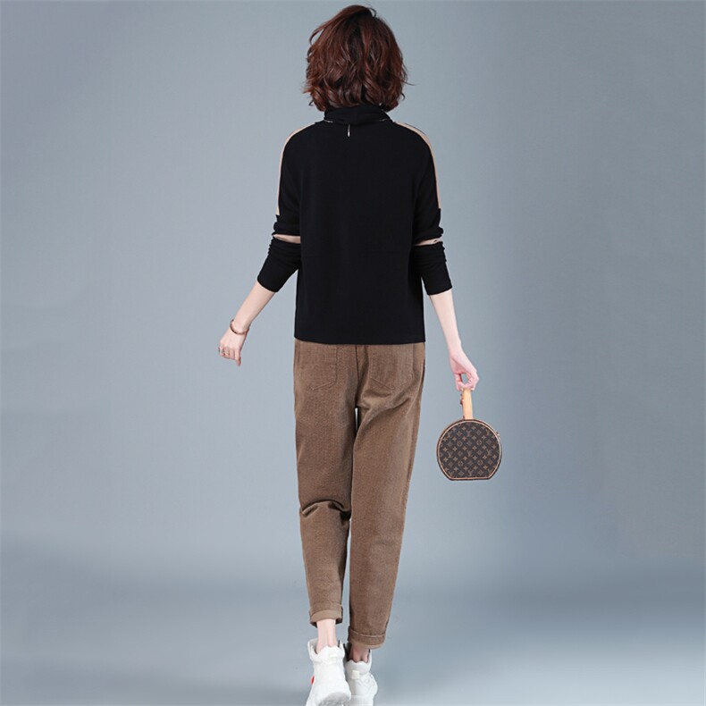 2021年春季新款潮休闲套装女时尚气质减龄两件套装裤子洋气时髦,女装套装/套裙,简韵佳