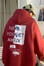 INS潮流美式太空旅行印花宽松休闲连帽卫衣JK23394特p35-控58，男装卫衣，星座605(原A050)