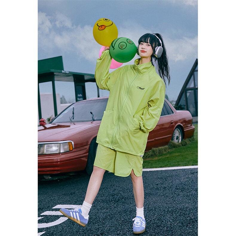 8XL-M特大码冰丝防晒服短裤套装男户外防晒衣运动外套潮TZ102P65,男装防晒衣,电商D206-1
